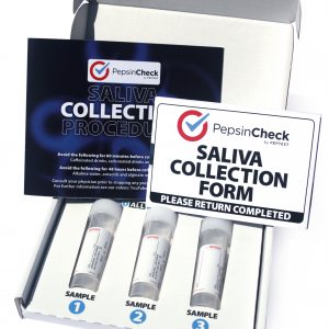 Ten Kit - PepsinCheck reflux order (THREE saliva tubes per kit)